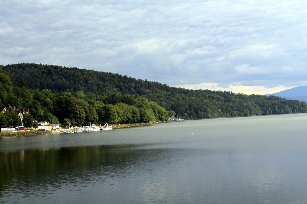 Domek Gloria Nad Jeziorem Zywieckim Żywiec Exterior foto